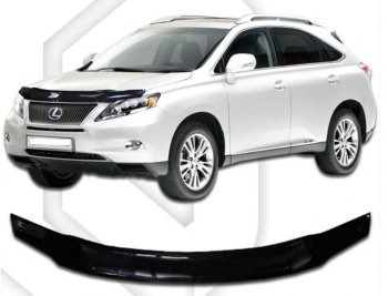 Дефлектор капота CA-Plastic Lexus (Лексус) RX270 (рх)  AL10 (2010-2012) AL10 дорестайлинг