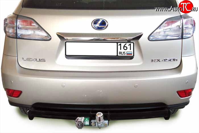 10 549 р. Фаркоп Лидер Плюс (до 2000 кг) Lexus RX270 AL10 дорестайлинг (2010-2012) (Без электропакета)  с доставкой в г. Тамбов