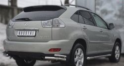 19 949 р. Защита порогов из круглой трубы диаметром 63 мм Russtal Lexus RX330 XU30 (2003-2006)  с доставкой в г. Тамбов. Увеличить фотографию 2