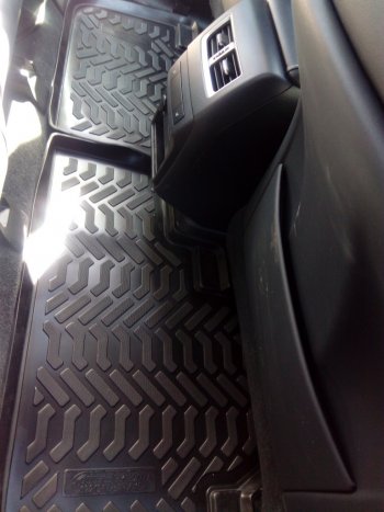 2 279 р. Комплект ковриков в салон Aileron 3D (с подпятником)  Lexus RX350  AL20 (2015-2019) дорестайлинг  с доставкой в г. Тамбов. Увеличить фотографию 2