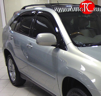 2 989 р. Дефлекторы окон (ветровики) Novline 4 шт Lexus RX350 AL10 дорестайлинг (2008-2012)  с доставкой в г. Тамбов