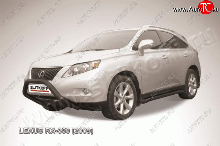 32 999 р. Кенгурятник d76 низкий мини Lexus RX350 AL10 дорестайлинг (2008-2012) (Цвет: серебристый)  с доставкой в г. Тамбов