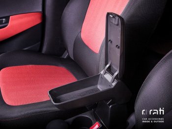 3 644 р. Подлокотник Armster S Mazda 2/Demio DJ IV (2014-2019)  с доставкой в г. Тамбов. Увеличить фотографию 3