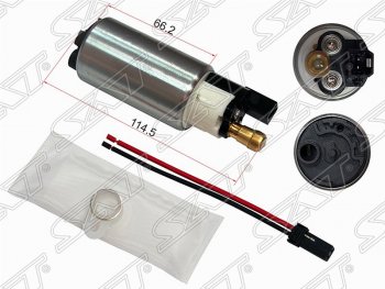 Насос топливный SAT (12V, 3BAR, 1,6 / 1,8 / 2,0) Mazda 2/Demio DE рестайлинг (2011-2014)