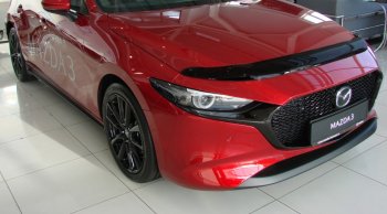 Дефлектор капота SIM Mazda 3/Axela BP хэтчбэк (2019-2024)