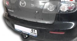 7 649 р. Фаркоп Лидер Плюс Mazda 3/Axela BK дорестайлинг седан (2003-2006) (Без электропакета)  с доставкой в г. Тамбов. Увеличить фотографию 1