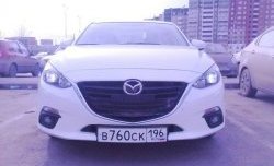 2 549 р. Рамка гос. номера Style Mazda 3/Axela BM дорестайлинг седан (2013-2016)  с доставкой в г. Тамбов. Увеличить фотографию 3