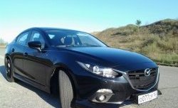 2 549 р. Рамка гос. номера Style Mazda 3/Axela BM дорестайлинг седан (2013-2016)  с доставкой в г. Тамбов. Увеличить фотографию 1