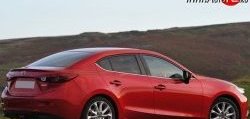 1 699 р. Лип спойлер M-VRS Mazda 3/Axela BM дорестайлинг седан (2013-2016) (Неокрашенный)  с доставкой в г. Тамбов. Увеличить фотографию 4