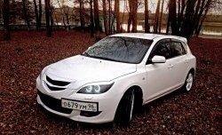 3 189 р. Решётка радиатора (спорт) Style (сетка) Mazda 3/Axela BK дорестайлинг, хэтчбэк (2003-2006) (Неокрашенная)  с доставкой в г. Тамбов. Увеличить фотографию 5