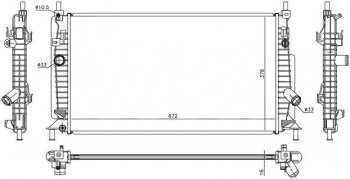 7 499 р. Радиатор двигателя (пластинчатый, 1,6M/2,0/2,3, МКПП/АКПП) SAT  Mazda 3/Axela  BL (2009-2013) дорестайлинг седан, дорестайлинг, хэтчбэк 5 дв., рестайлинг седан, рестайлинг, хэтчбэк  с доставкой в г. Тамбов. Увеличить фотографию 1