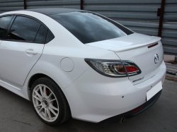 3 849 р. Лип спойлер AUTOEXE Mazda 6 GG седан дорестайлинг (2002-2005) (Неокрашенный)  с доставкой в г. Тамбов. Увеличить фотографию 1