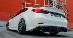 29 899 р. Крышка багажника Tuning-Sport v1 Mazda 6 GJ 2-ой рестайлинг седан (2018-2025) (Неокрашенная)  с доставкой в г. Тамбов. Увеличить фотографию 7