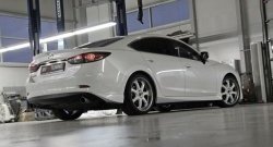 5 499 р. Накладки на задний бампер SkyActivSport Mazda 6 GJ дорестайлинг седан (2012-2015) (Неокрашенная)  с доставкой в г. Тамбов. Увеличить фотографию 6