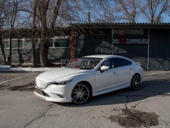 8 999 р. Решетка радиатора MV tuning Mazda 6 GJ 1-ый рестайлинг седан (2015-2018) (Неокрашенная)  с доставкой в г. Тамбов. Увеличить фотографию 3