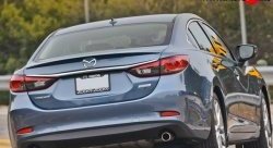 2 699 р. Лип спойлер M-VRS Mazda 6 GJ дорестайлинг седан (2012-2015) (Неокрашенный)  с доставкой в г. Тамбов. Увеличить фотографию 3