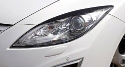 Реснички на фары RA Mazda 6 GH дорестайлинг лифтбэк (2007-2010)