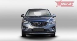 15 254 р. Одинарная защита переднего бампера (d42) Premium Souz-96 Mazda CX-5 KE дорестайлинг (2011-2014)  с доставкой в г. Тамбов. Увеличить фотографию 2