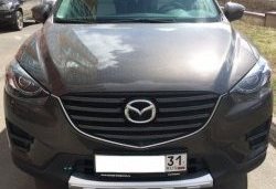 2 349 р. Накладка на передний бампер СТ v4 v4 Mazda CX-5 KE дорестайлинг (2011-2014) (Неокрашенная)  с доставкой в г. Тамбов. Увеличить фотографию 2