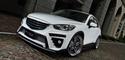 31 249 р. Передний бампер ADMIRATION BELTA Mazda CX-5 KE рестайлинг (2015-2017) (Неокрашенный)  с доставкой в г. Тамбов. Увеличить фотографию 2