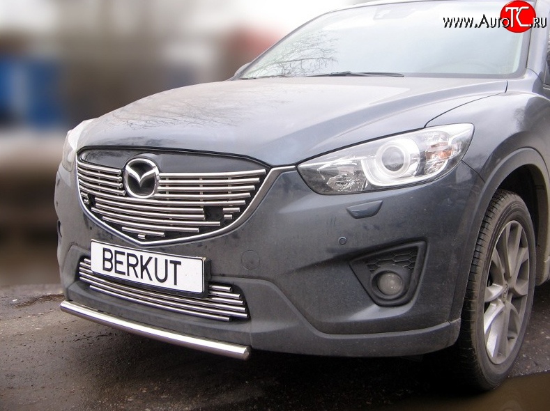 9 399 р. Декоративная вставка решетки радиатора Berkut Mazda CX-5 KE дорестайлинг (2011-2014)  с доставкой в г. Тамбов