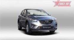 15 254 р. Одинарная защита переднего бампера (d42) Premium Souz-96 Mazda CX-5 KE дорестайлинг (2011-2014)  с доставкой в г. Тамбов. Увеличить фотографию 1