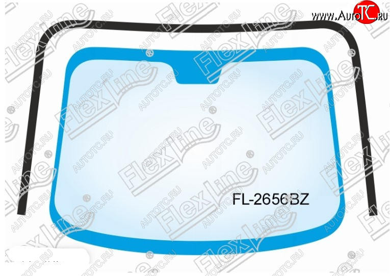 1 999 р. Молдинг лобового стекла FlexLine Mazda CX-7 ER рестайлинг (2010-2012)  с доставкой в г. Тамбов