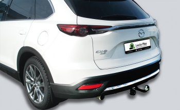 8 949 р. Фаркоп Лидер Плюс  Mazda CX-9  TC (2015-2025) дорестайлинг (Без электропакета)  с доставкой в г. Тамбов. Увеличить фотографию 3