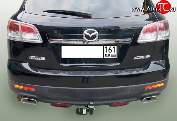 5 749 р. Фаркоп Лидер Плюс Mazda CX-9 TB дорестайлинг (2007-2009) (Без электропакета)  с доставкой в г. Тамбов