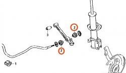 329 р. Полиуретановая втулка стабилизатора передней подвески Точка Опоры (16 мм) Mazda 2/Demio DW рестайлинг (1999-2002)  с доставкой в г. Тамбов. Увеличить фотографию 2