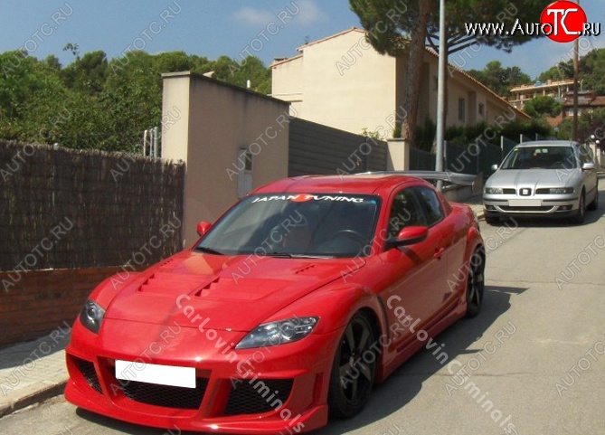 25 899 р. Передний бампер Rieger Mazda RX8 (2003-2012)  с доставкой в г. Тамбов