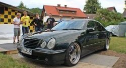 12 599 р. Передний бампер AMG Mercedes-Benz E-Class W210 дорестайлинг универсал (1996-1999) (Неокрашенный)  с доставкой в г. Тамбов. Увеличить фотографию 1