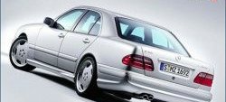 8 149 р. Пороги накладки AMG E55 Mercedes-Benz E-Class W210 дорестайлинг седан (1996-1999) (Неокрашенные)  с доставкой в г. Тамбов. Увеличить фотографию 2