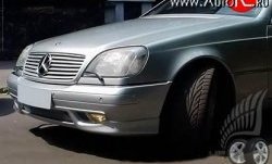 15 699 р. Передний бампер AMG Mercedes-Benz CL class C140 (1992-1999) (Неокрашенный)  с доставкой в г. Тамбов. Увеличить фотографию 2