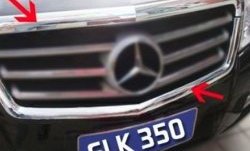 11 699 р. Накладка на решетку радиатора СТ Mercedes-Benz GLK class X204 рестайлинг (2012-2015)  с доставкой в г. Тамбов. Увеличить фотографию 2