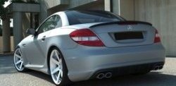 12 049 р. Пороги накладки AMG Style Mercedes-Benz SLK class R171 (2004-2010) (Неокрашенные)  с доставкой в г. Тамбов. Увеличить фотографию 2