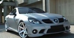 12 049 р. Пороги накладки AMG Style Mercedes-Benz SLK class R171 (2004-2010) (Неокрашенные)  с доставкой в г. Тамбов. Увеличить фотографию 3