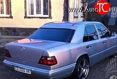 3 399 р. Козырёк на заднее стекло WALD Mercedes-Benz E-Class W124 седан дорестайлинг (1984-1993) (Неокрашенный)  с доставкой в г. Тамбов