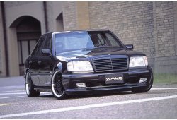 10 599 р. Передний бампер WALD Mercedes-Benz E-Class W124 седан дорестайлинг (1984-1993) (Неокрашенный)  с доставкой в г. Тамбов. Увеличить фотографию 3