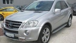 8 449 р. Накладки на колёсные арки CT Mercedes-Benz ML class W164 дорестайлинг (2005-2008) (Неокрашенные)  с доставкой в г. Тамбов. Увеличить фотографию 12