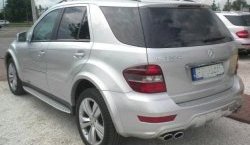 8 449 р. Накладки на колёсные арки CT Mercedes-Benz ML class W164 дорестайлинг (2005-2008) (Неокрашенные)  с доставкой в г. Тамбов. Увеличить фотографию 14