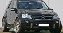 8 449 р. Накладки на колёсные арки CT Mercedes-Benz ML class W164 дорестайлинг (2005-2008) (Неокрашенные)  с доставкой в г. Тамбов. Увеличить фотографию 4