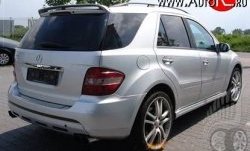 10 599 р. Спойлер BRABUS Mercedes-Benz ML class W164 дорестайлинг (2005-2008) (Неокрашенный)  с доставкой в г. Тамбов. Увеличить фотографию 1