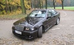 25 899 р. Передний бампер CSR Mercedes-Benz C-Class W202 дорестайлинг седан (1993-1997)  с доставкой в г. Тамбов. Увеличить фотографию 2