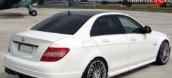 2 269 р. Лип спойлер M-VRS Mercedes-Benz C-Class W204 дорестайлинг седан (2007-2011) (Неокрашенный)  с доставкой в г. Тамбов. Увеличить фотографию 3