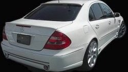 5 309 р. Лип спойлер Lorinzer Mercedes-Benz E-Class W211 дорестайлинг седан (2002-2006) (Неокрашенный)  с доставкой в г. Тамбов. Увеличить фотографию 2