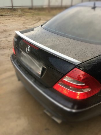 3 399 р. Лип спойлер АВТОКРАТ  Mercedes-Benz E-Class  W211 (2002-2009) дорестайлинг седан, рестайлинг седан (Неокрашенный)  с доставкой в г. Тамбов. Увеличить фотографию 2