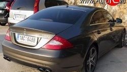 7 199 р. Лип спойлер AMG Mercedes-Benz CLS class C219 (2004-2011) (Неокрашенный)  с доставкой в г. Тамбов. Увеличить фотографию 2