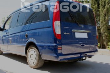 22 699 р. Фаркоп Aragon. (шар A) Mercedes-Benz Vito W639 дорестайлинг (2003-2010)  с доставкой в г. Тамбов. Увеличить фотографию 7