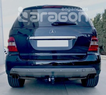 22 699 р. Фаркоп Aragon. (шар A) Mercedes-Benz GL class X166 дорестайлинг (2012-2016)  с доставкой в г. Тамбов. Увеличить фотографию 2